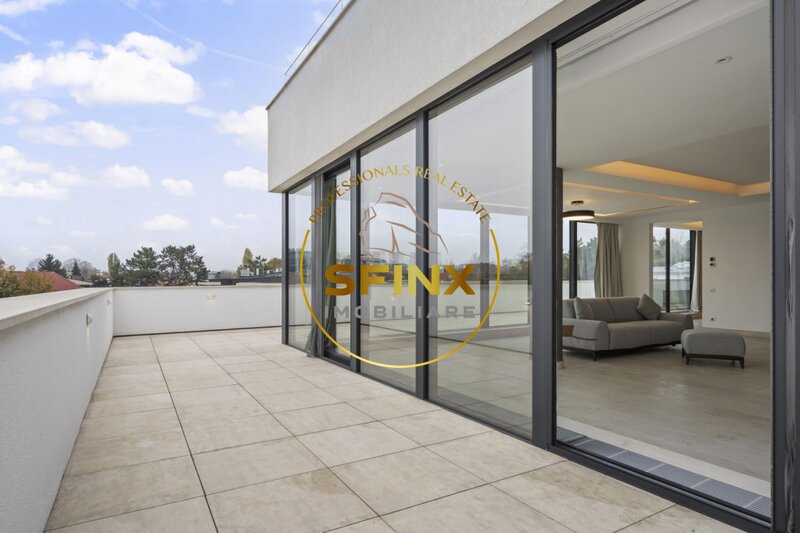 Kiseleff, 4 room penthouse to let, roof terrace, panoramic view, pet friendly